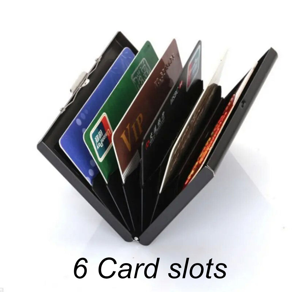 Personalized Stainless Steel Card Case Wallet Business Card Holder